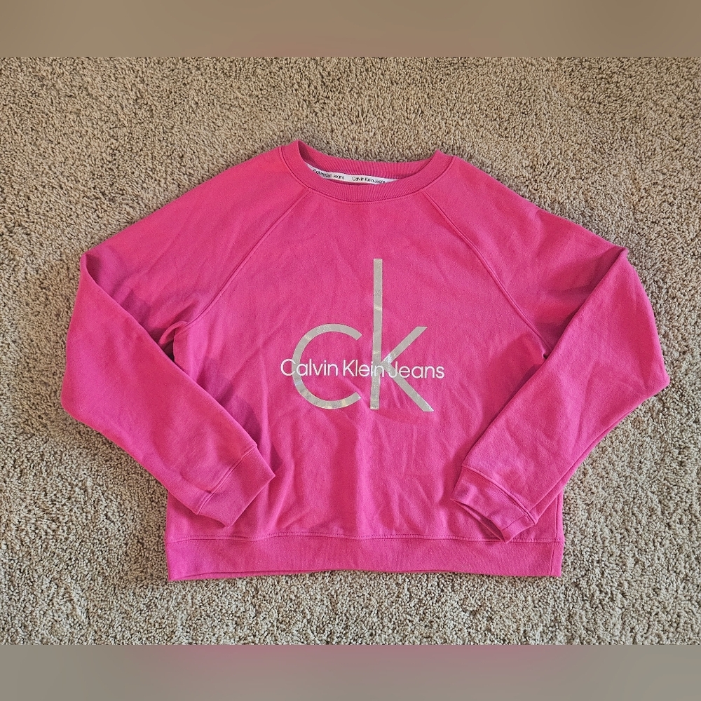 Calvin Klein Jeans Vibrant Pink Top